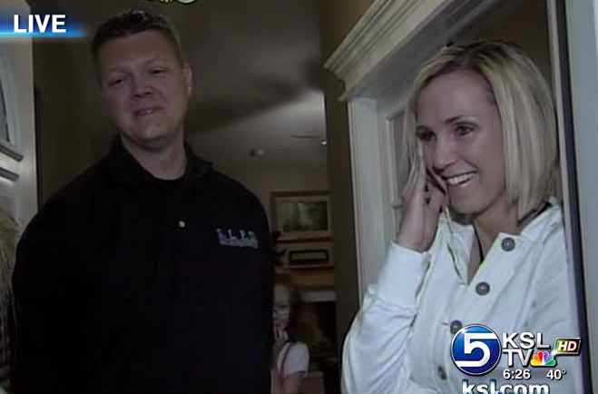 Couple gets a High 5 for helping injured boy's family