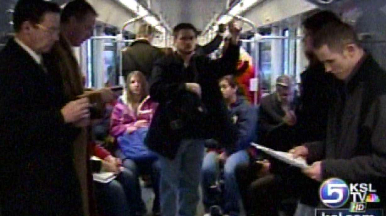 TRAX Ridership Appears to be on the Decline