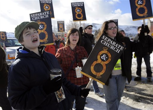Few protesters show at Sundance for Prop. 8 movie