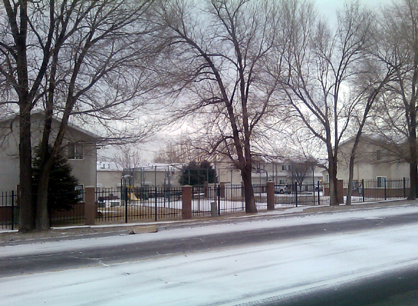 Police think the young girls got out of the house through a back sliding door that has a broken lock.