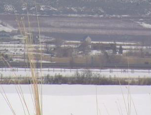 A view of the site of the LDS temple to be built in Payson.