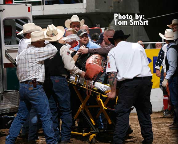 Bull Rider Injured at Days of '47 Rodeo