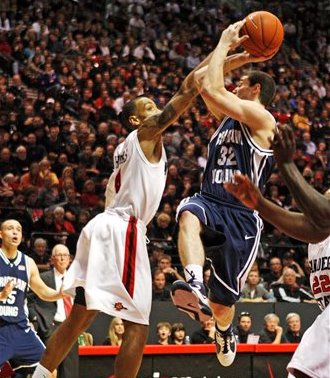 BYU's Fredette downplaying pro talk