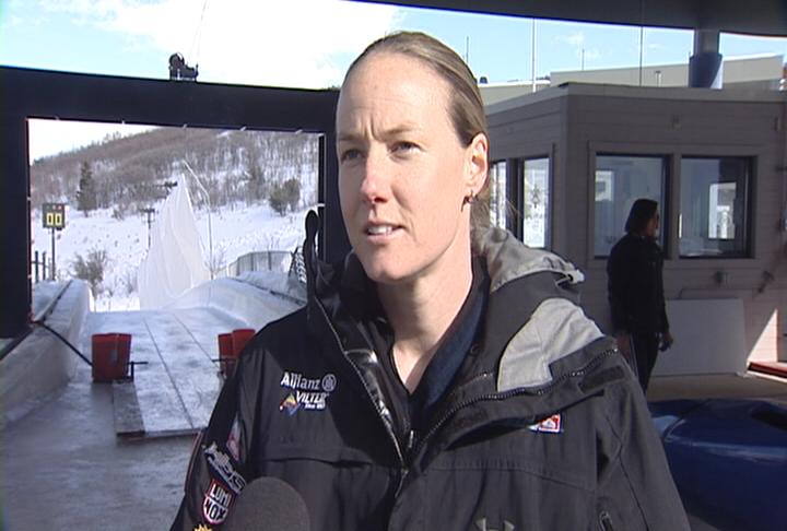 "I think I'm little bit better of a driver. I have four more years under my belt, and every year I learn more and more," says Shauna Rohbock of the U.S. women's Olympic bobsled team.