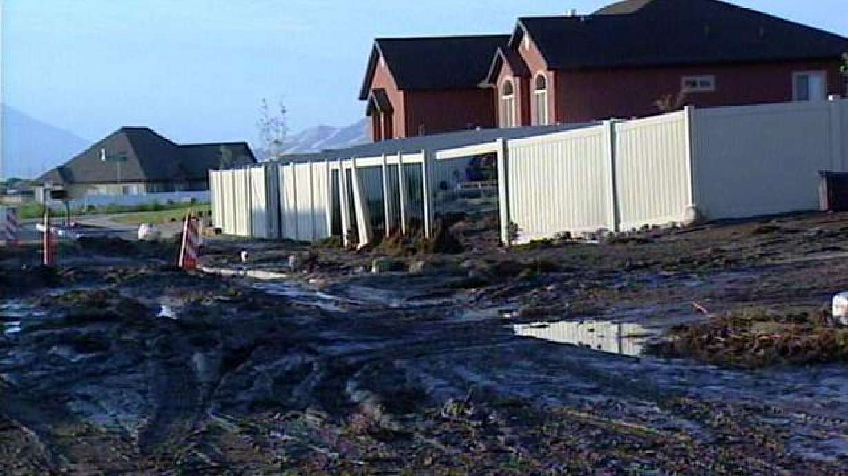 Mudslides, Flooding Hit Grantsville Neighborhoods