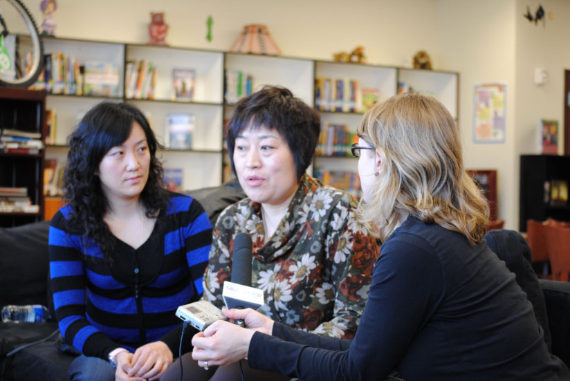 Chinese students visit Monticello Academy in West Valley