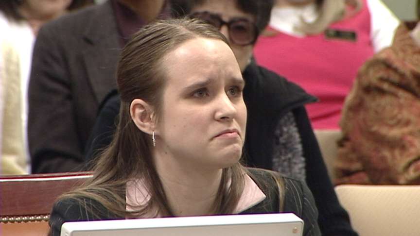 Rachel Spencer testified about the dangers of meth poisoning in front of a House committee.