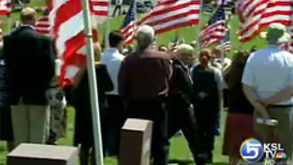 Family, Friends and Community Honor Utah Soldier