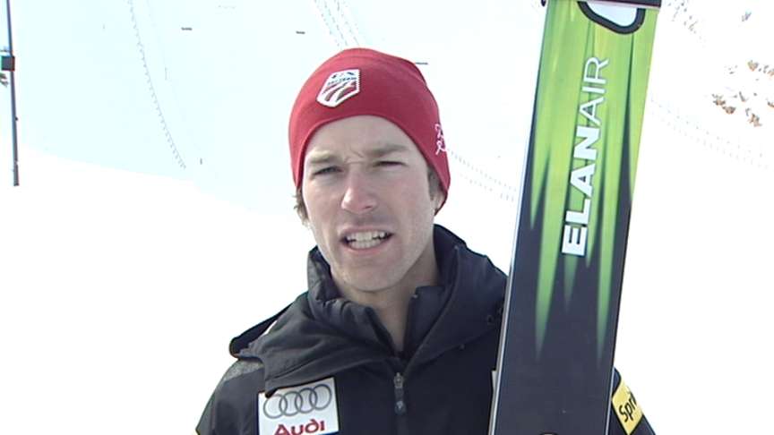 U.S. Nordic combined team member Brett Camerota, a Park City local, speaks to KSL's Amanda Butterfield in Vancouver.