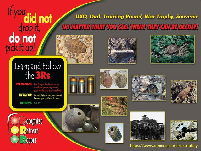 Safety poster. Click to enlarge