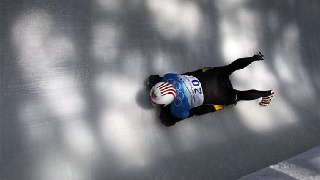 Utah-made skeleton sleds in Olympic competition