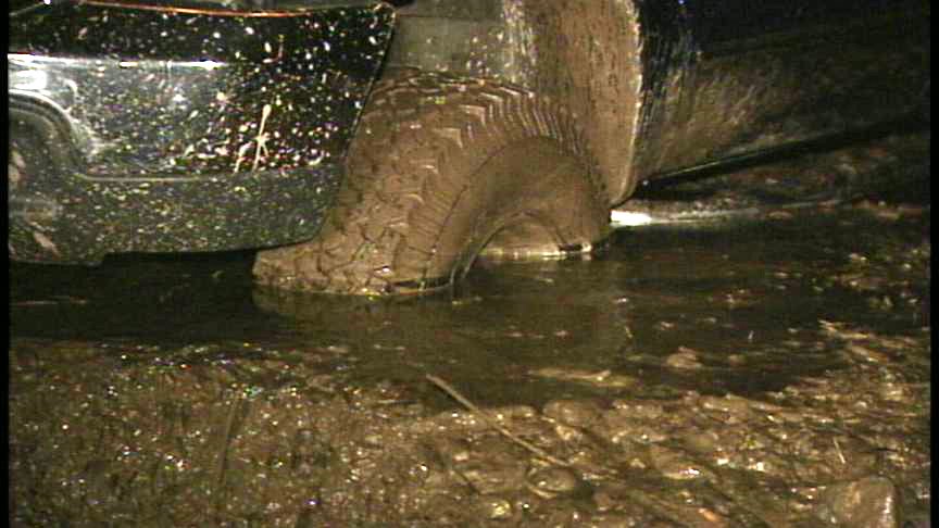 Fishermen Escape Mudslides in American Fork