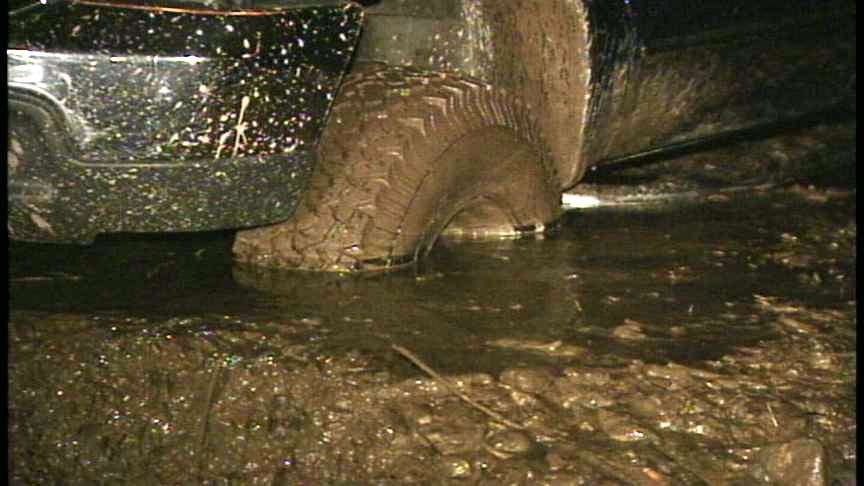 Fishermen Escape Mudslides in American Fork