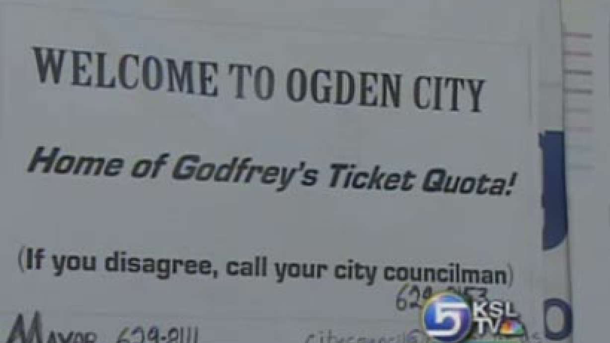 Controversial Sign, Police Officer's Suspension Linked?