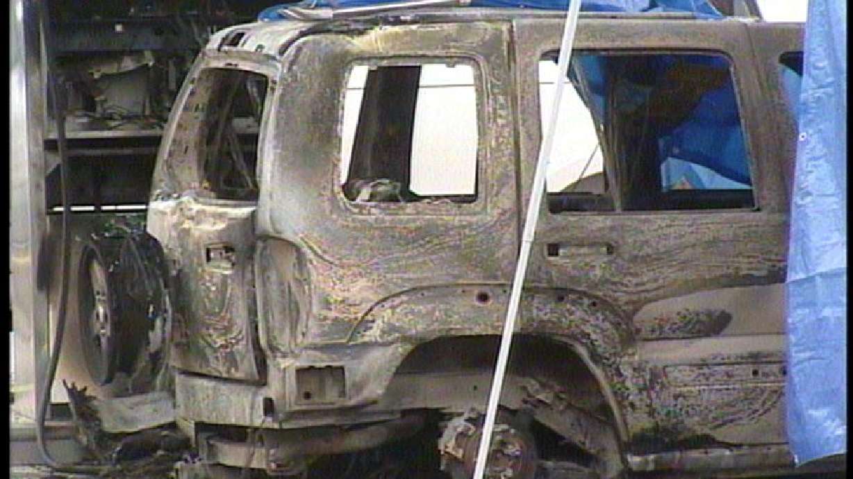 Three Bodies Found in Burning Car