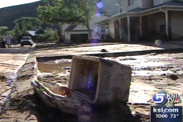 Flood Cleanup Begins in Southern Utah