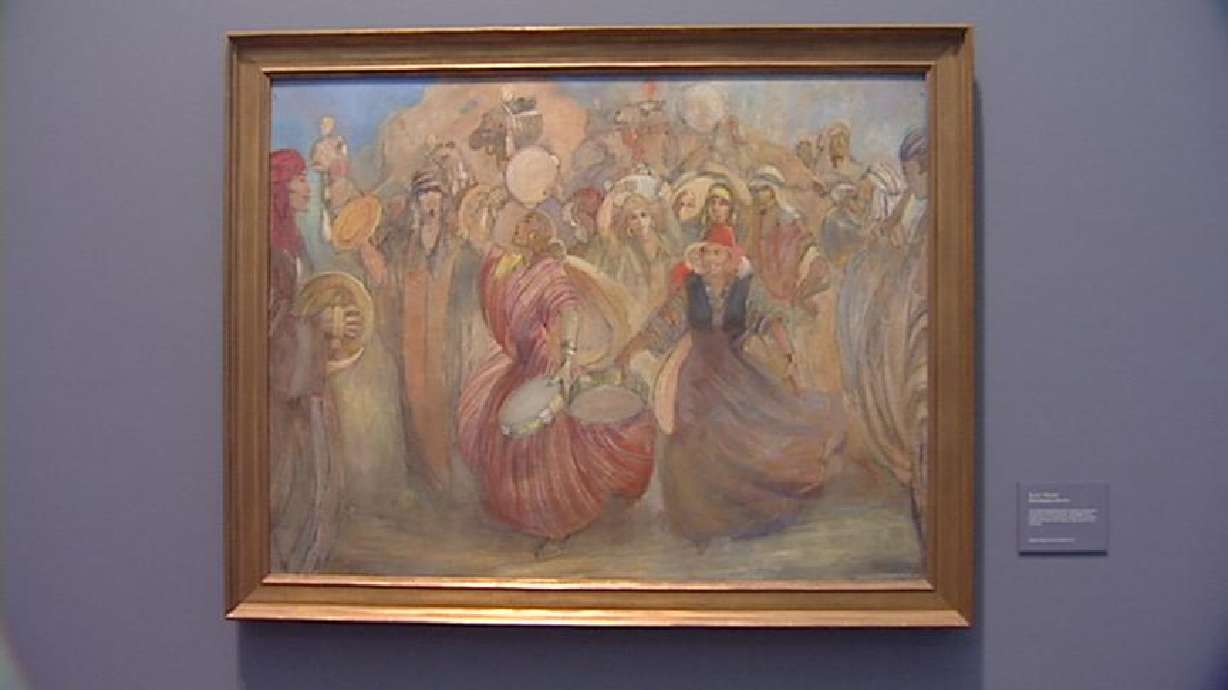 Famous LDS Artist's Work on Display at BYU