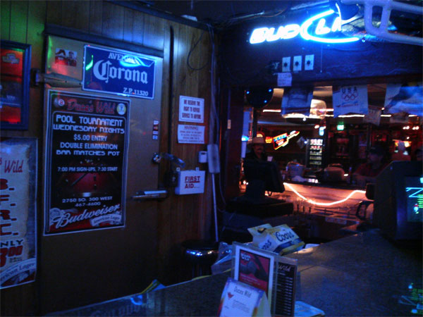 The man identified as Josh Powell came in around 2 p.m. wearing a hat. He ordered two beers and a shot and left after about an hour-and-a-half to two hours.