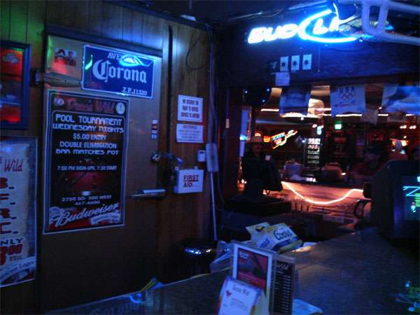 The man identified as Josh Powell came in around 2 p.m. wearing a hat. He ordered two beers and a shot and left after about an hour-and-a-half to two hours.