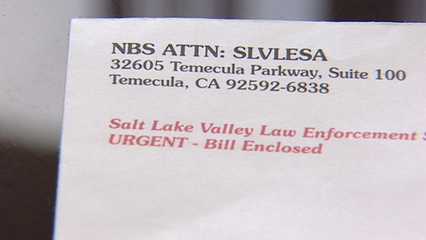 Unified police bills mailed from Calif. company, mistaken for scam