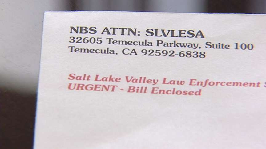 Unified police bills mailed from Calif. company, mistaken for scam