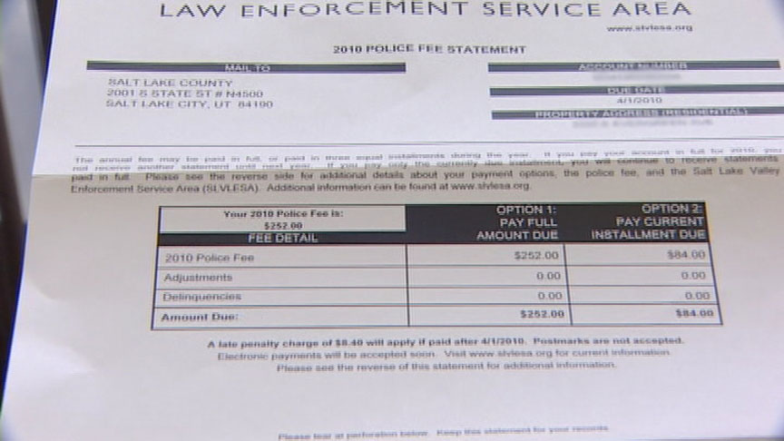 Thousands delinquent on police fees