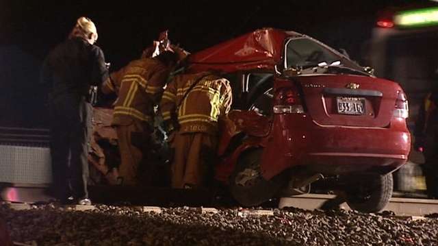 Accident scene, March 11