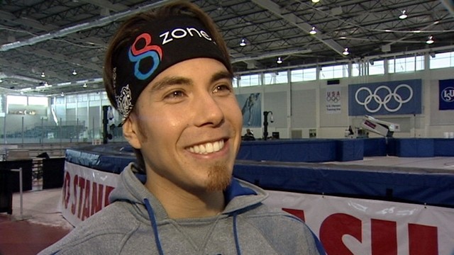 Olympian Apolo Ohno makes return to Kearns Oval