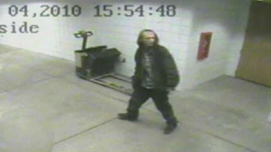 Man caught on tape stealing from men's locker rooms