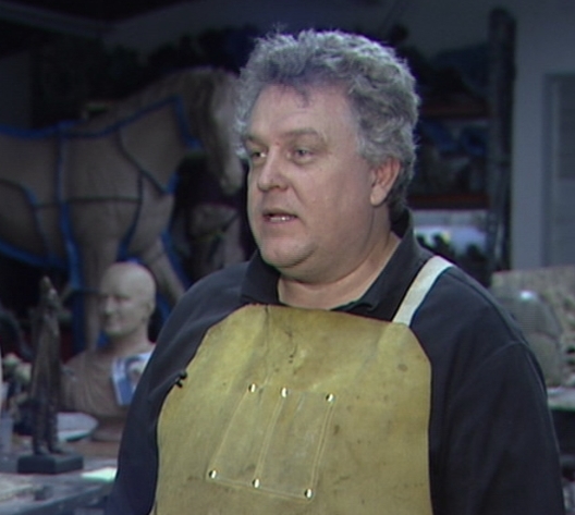 Sculptor Stan Watts says he feels honored to be involved in this project