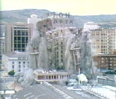 Demolition of the Newhouse Hotel