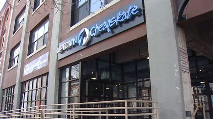 Jon Anderson, manager of the Uptown Cheapskate store, thinks drug busts like the big one Thursday night will eventually bring in more businesses.