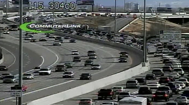 Southbound I-15 on-ramp at 3300 South closed due to accident