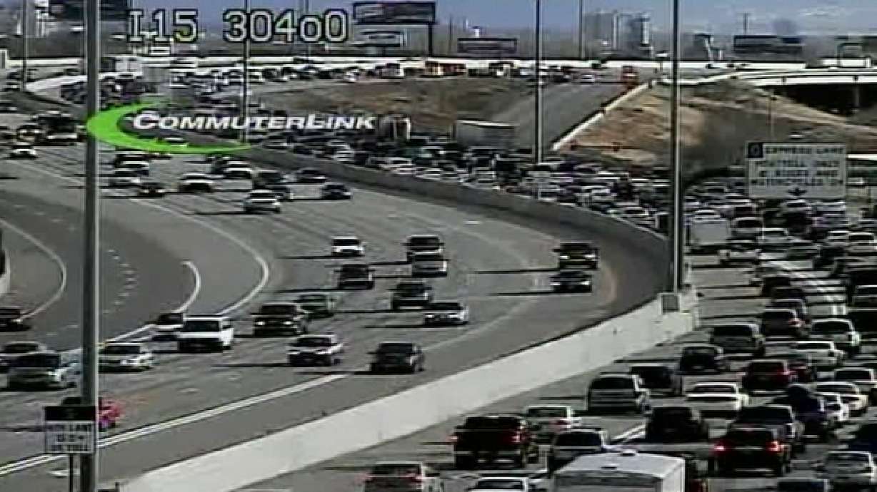 Southbound I-15 on-ramp at 3300 South closed due to accident