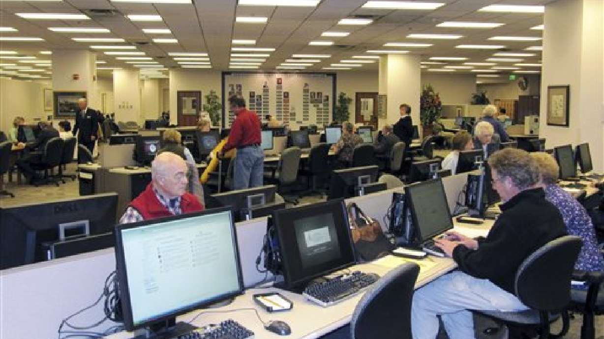 Salt Lake City is the place for genealogy