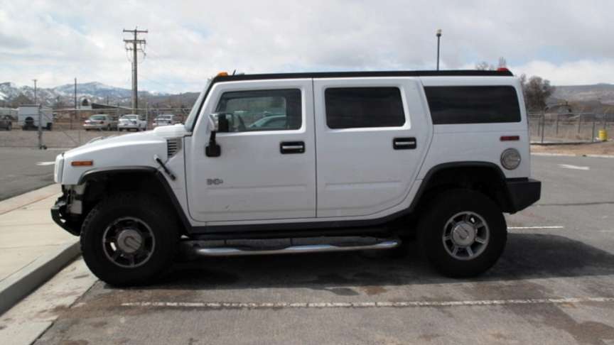 Police spotted the suspects' white Hummer while watching several hours worth of surveillance video.