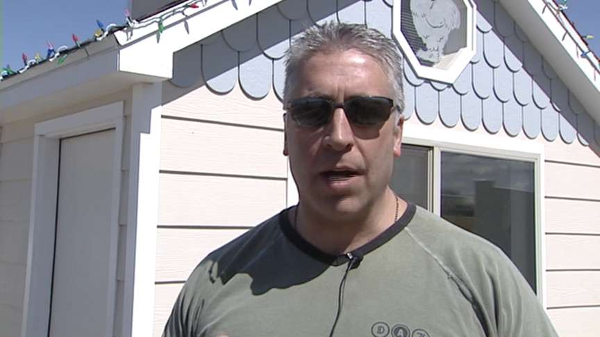 Neighbor Chris Creek speaks to KSL about helping police catch Brandy Dean Hanlon.