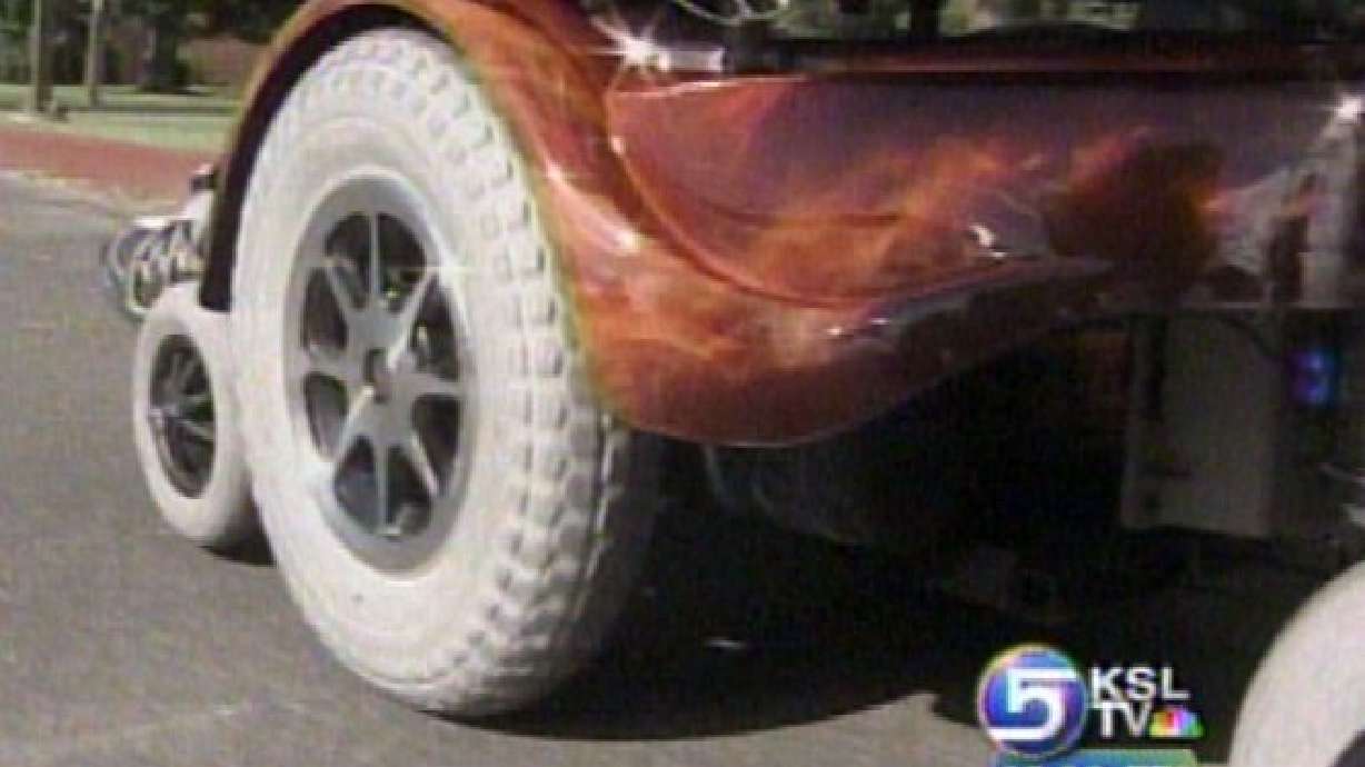 Motorized Wheelchair Gets the Harley Davidson Touch