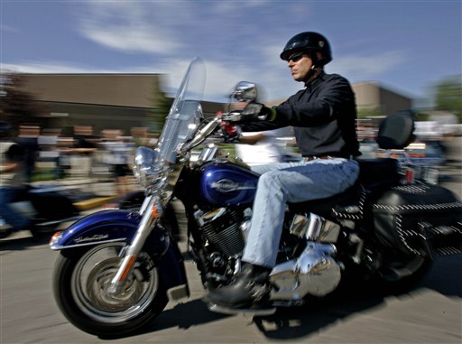 Gov. Huntsman Rides with Hawgs Today