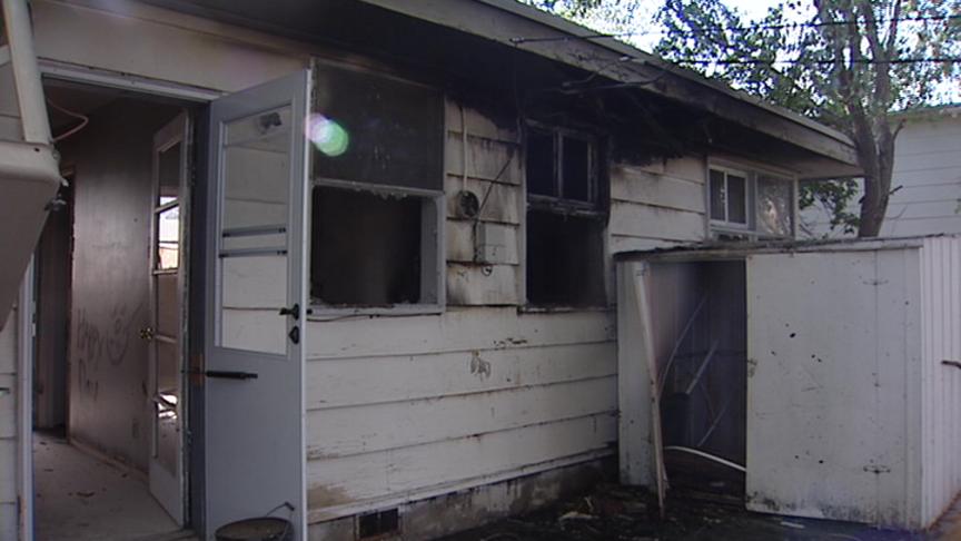 West Valley Home Goes Up in Flames