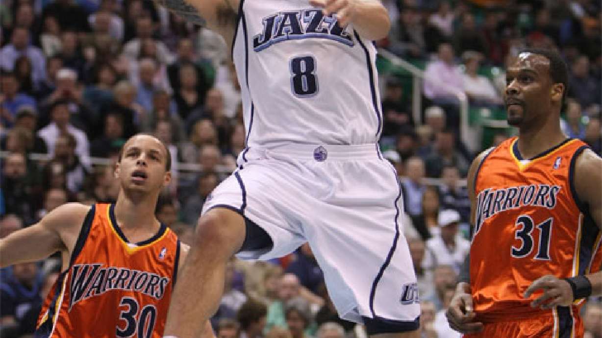 Jazz run Warriors out of Salt Lake with 128-104 blowout