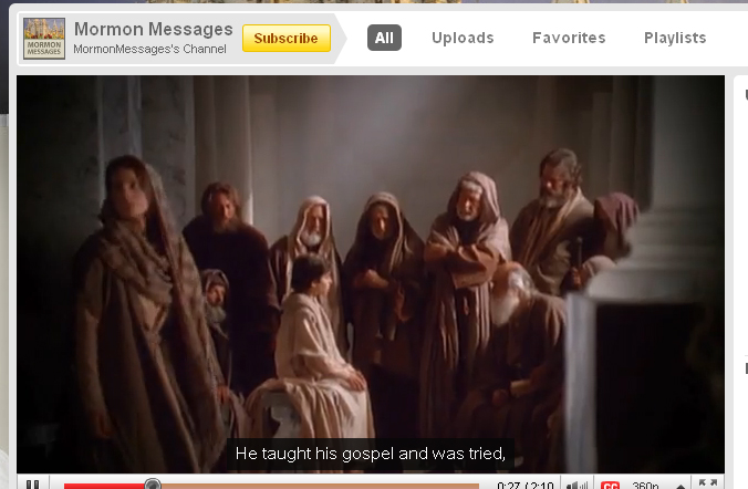 LDS messages on YouTube gaining popularity