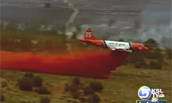 Lightning Sparks Fire Near Strawberry Reservoir