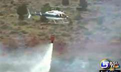 Lightning Sparks Fire Near Strawberry Reservoir