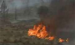 Lightning Sparks Fire Near Strawberry Reservoir