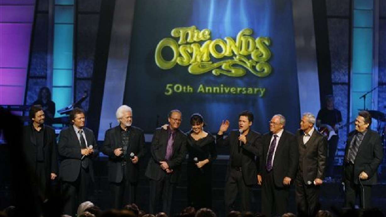 Seven Osmonds Reunite for 50th Anniversary TV Special
