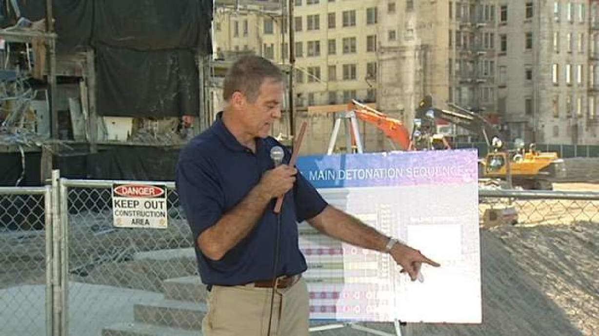 Contractors Lay Out Plans for Tower Implosion