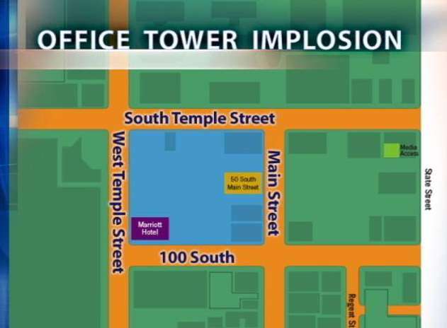 Contractors Lay Out Plans for Tower Implosion