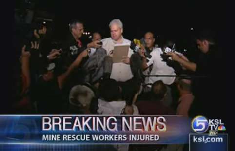 Three Rescue Workers Killed, Six Injured at Utah Mine