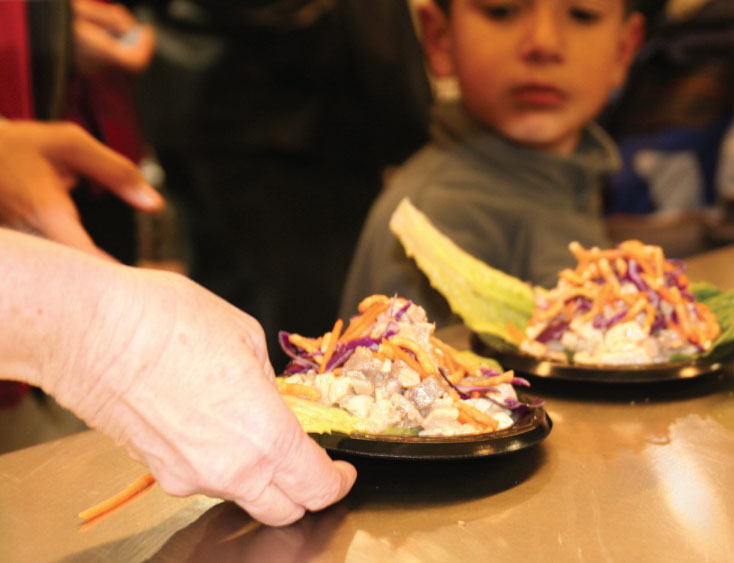 New items on lunch menu show changing times and tastes